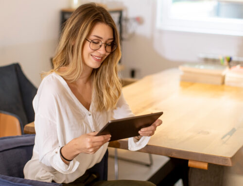 Business people working together conference and studying online